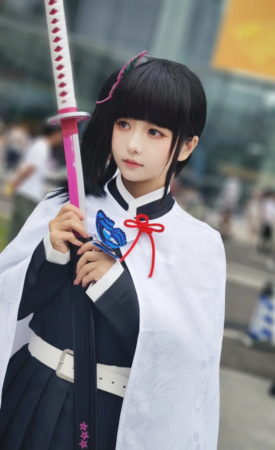 二次元攝影, 鬼滅之刃, 漫展場照, 慄花落香奈乎cos, cosplay返圖 - 第4張