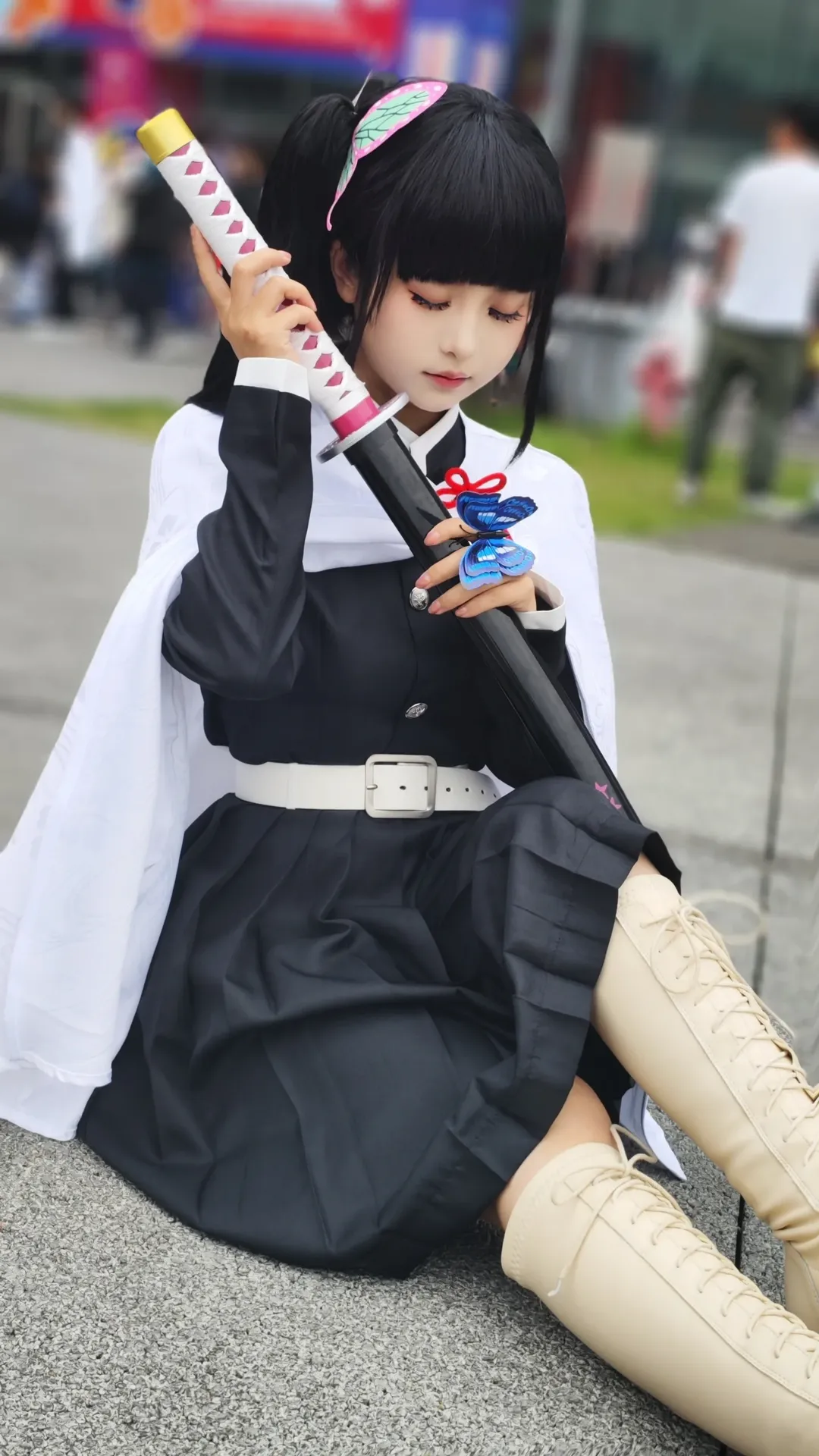二次元攝影, 鬼滅之刃, 漫展場照, 慄花落香奈乎cos, cosplay返圖 - 第9張