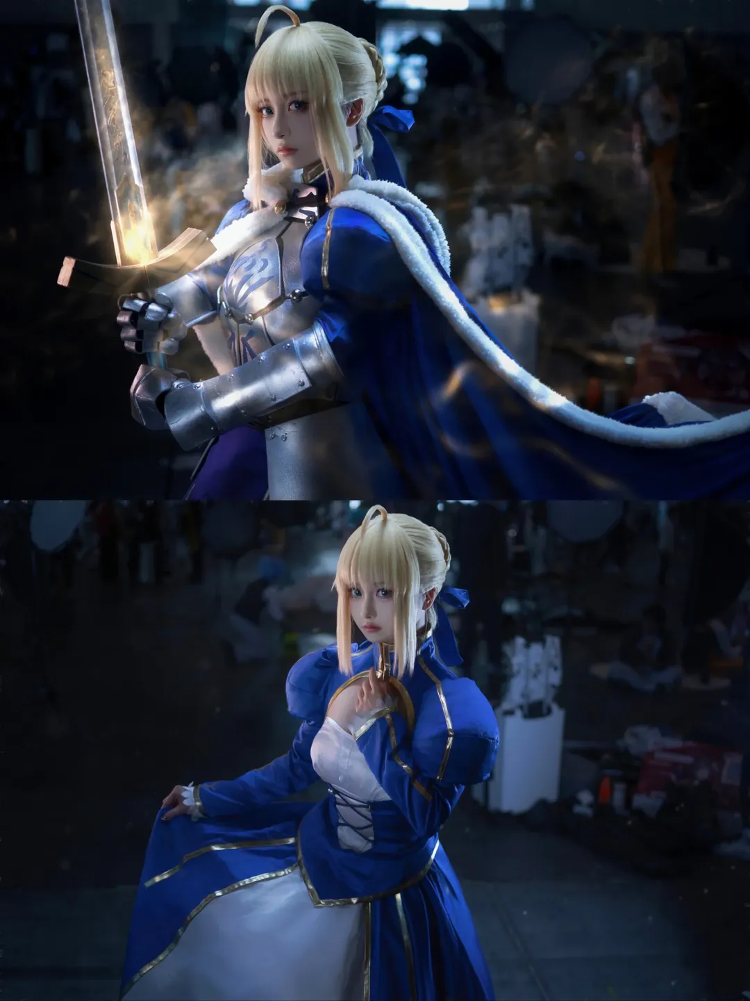 アルトリア コスプレ, Fate/Grand Order, Fateシリーズ, 世界線アニメイベント, コスプレ会場写真 - 2枚目
