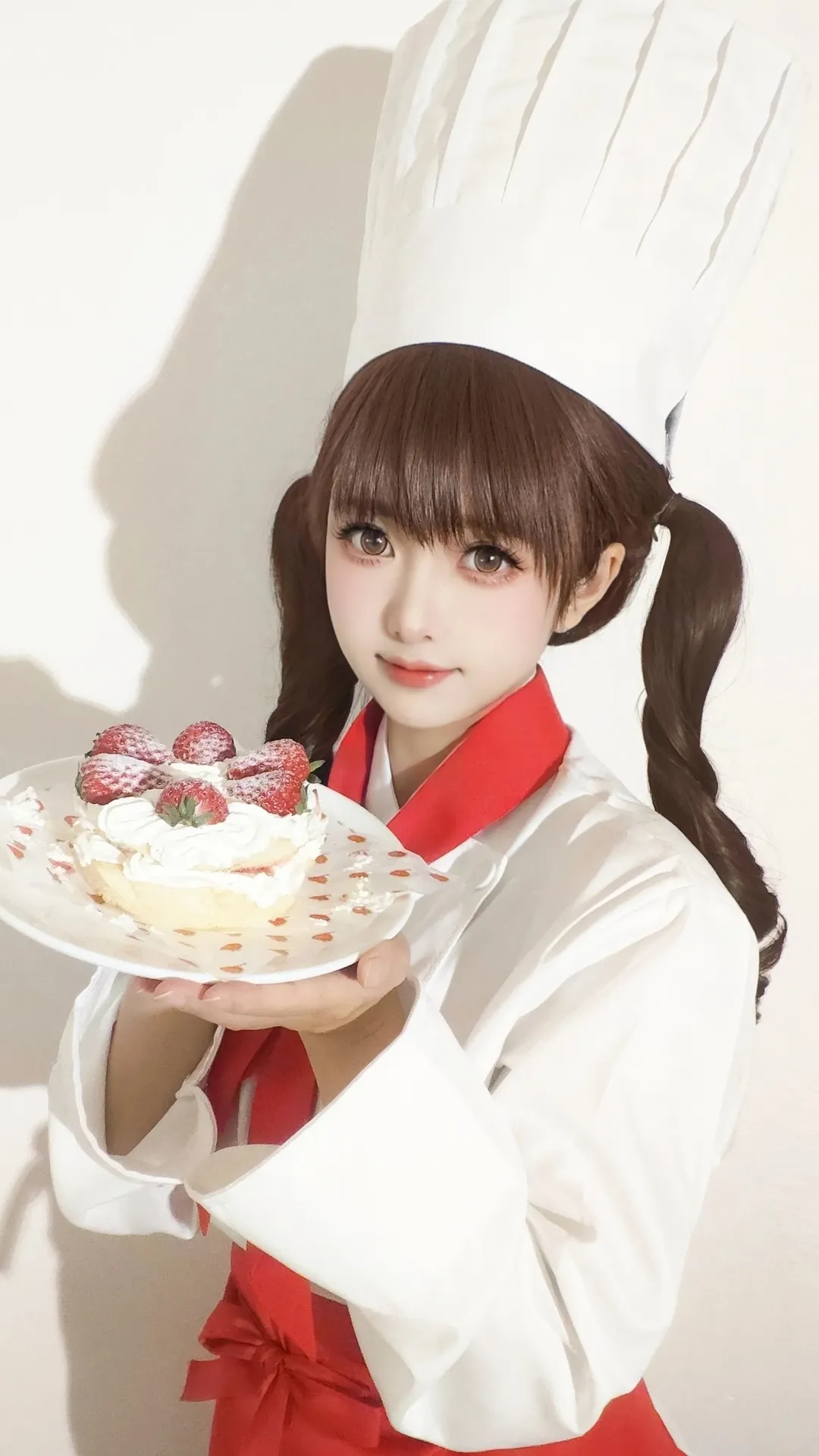 老番cos, 天野草莓cos, 梦色糕点师, 少女漫cos, 草莓蛋糕 - 第2张