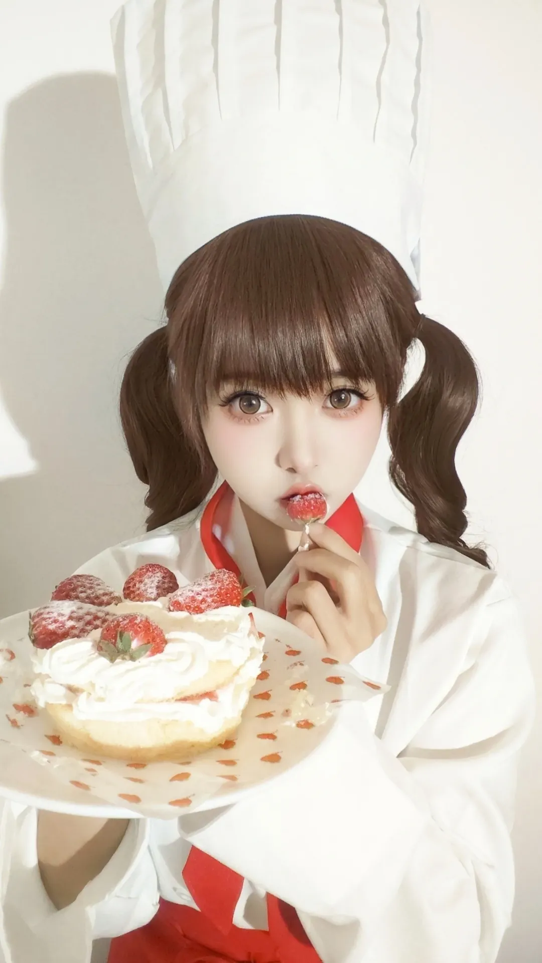 老番cos, 天野草莓cos, 梦色糕点师, 少女漫cos, 草莓蛋糕 - 第4张