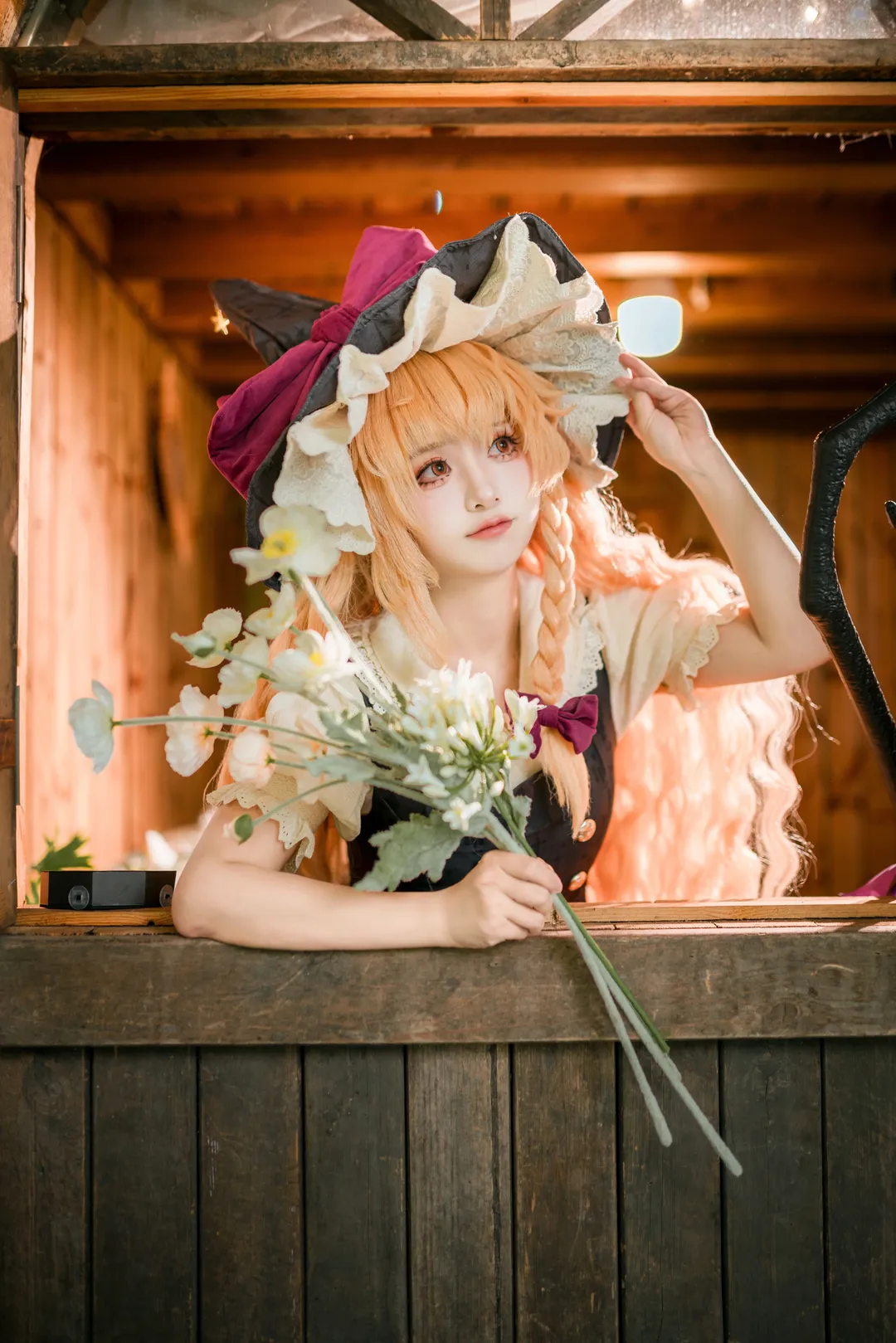 角色扮演, 東方project, 魔理沙cos, cosplay攝影, 森林寫真 - 第2張