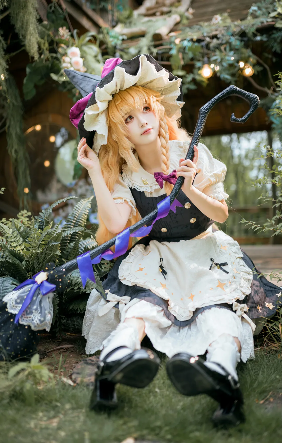 角色扮演, 东方project, 魔理沙cos, cosplay摄影, 森林写真