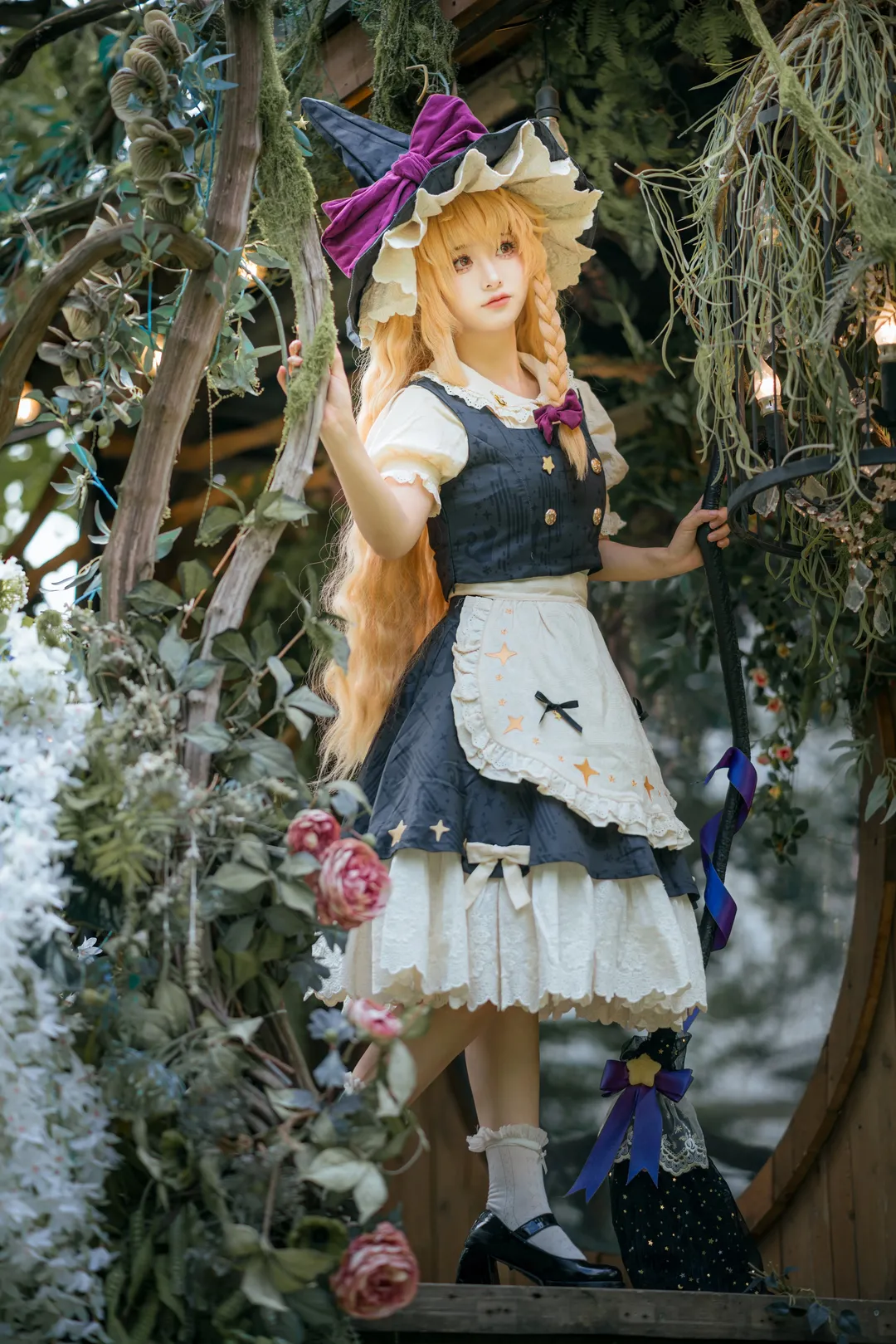 角色扮演, 東方project, 魔理沙cos, cosplay攝影, 森林寫真 - 第6張