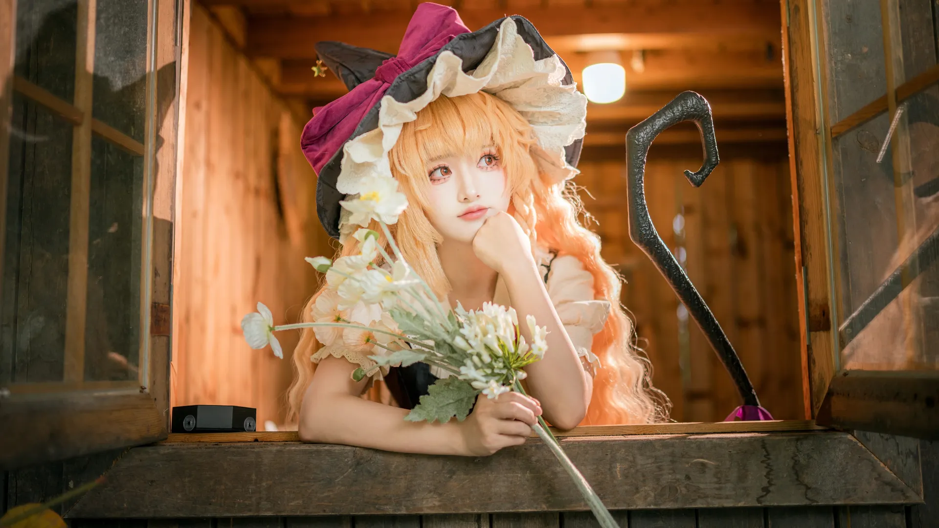 角色扮演, 東方project, 魔理沙cos, cosplay攝影, 森林寫真 - 第7張