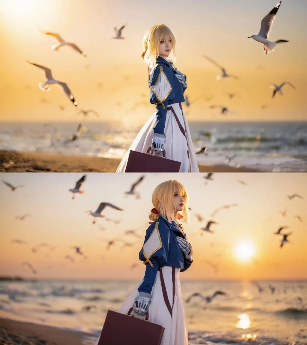 cosplay摄影, 薇尔莉特cos, 紫罗兰永恒花园, 角色扮演日常, 旅拍规划 - 第1张