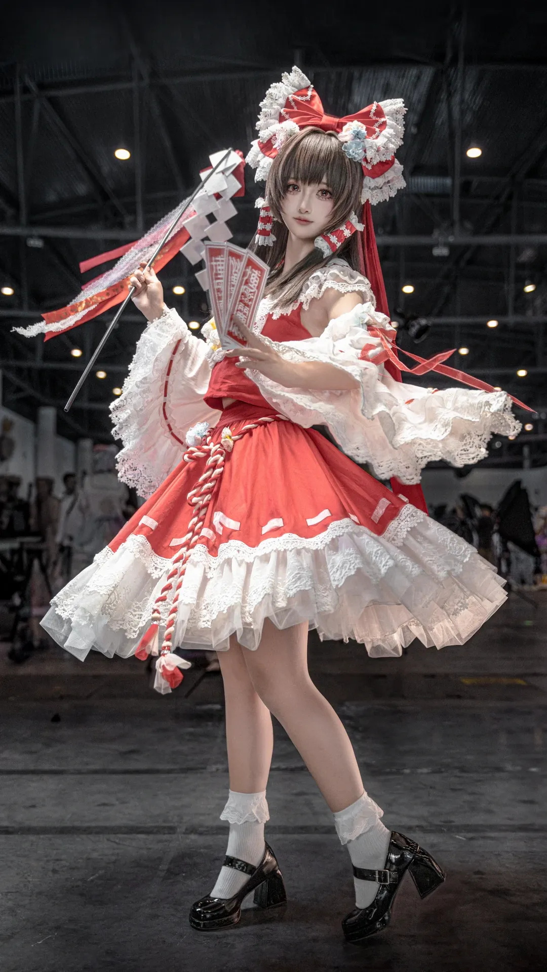 博麗霊夢コスプレ, 東方Project, イベント写真, 同人創作祭, コスプレ日常