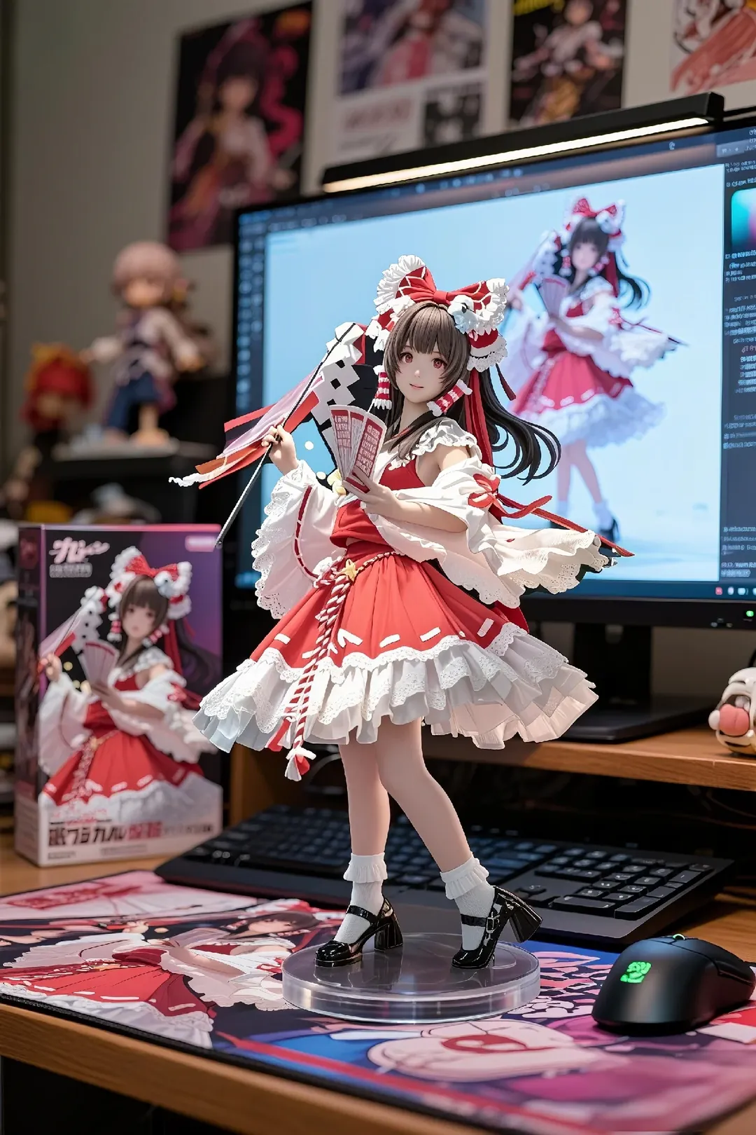 博丽灵梦cos, 东方project, 漫展场照, 同人产粮节, cosplay日常 - 第4张