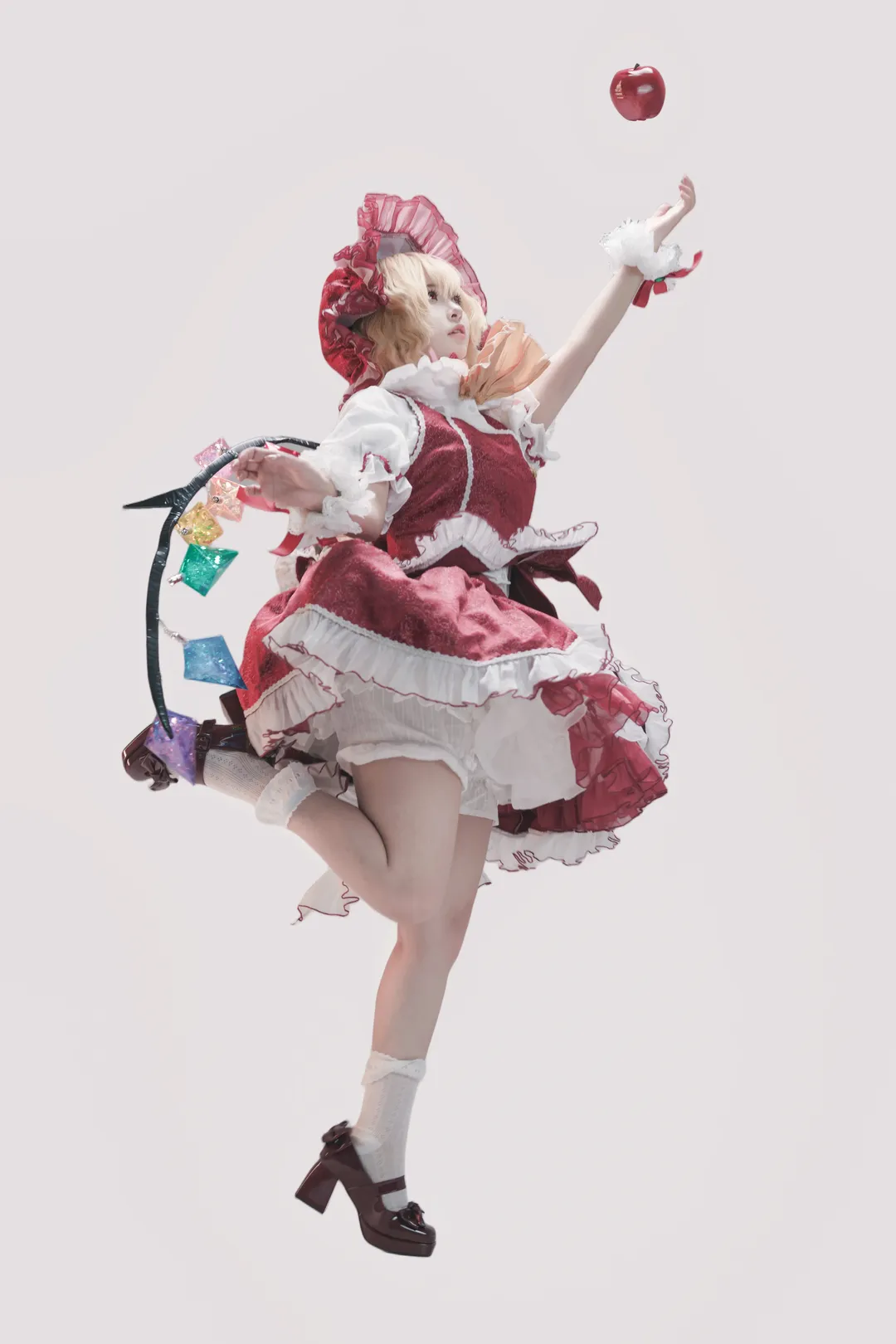 东方project, 红魔馆, 二次元cos, 芙兰朵露斯卡雷特cos, 童话风摄影 - 第2张