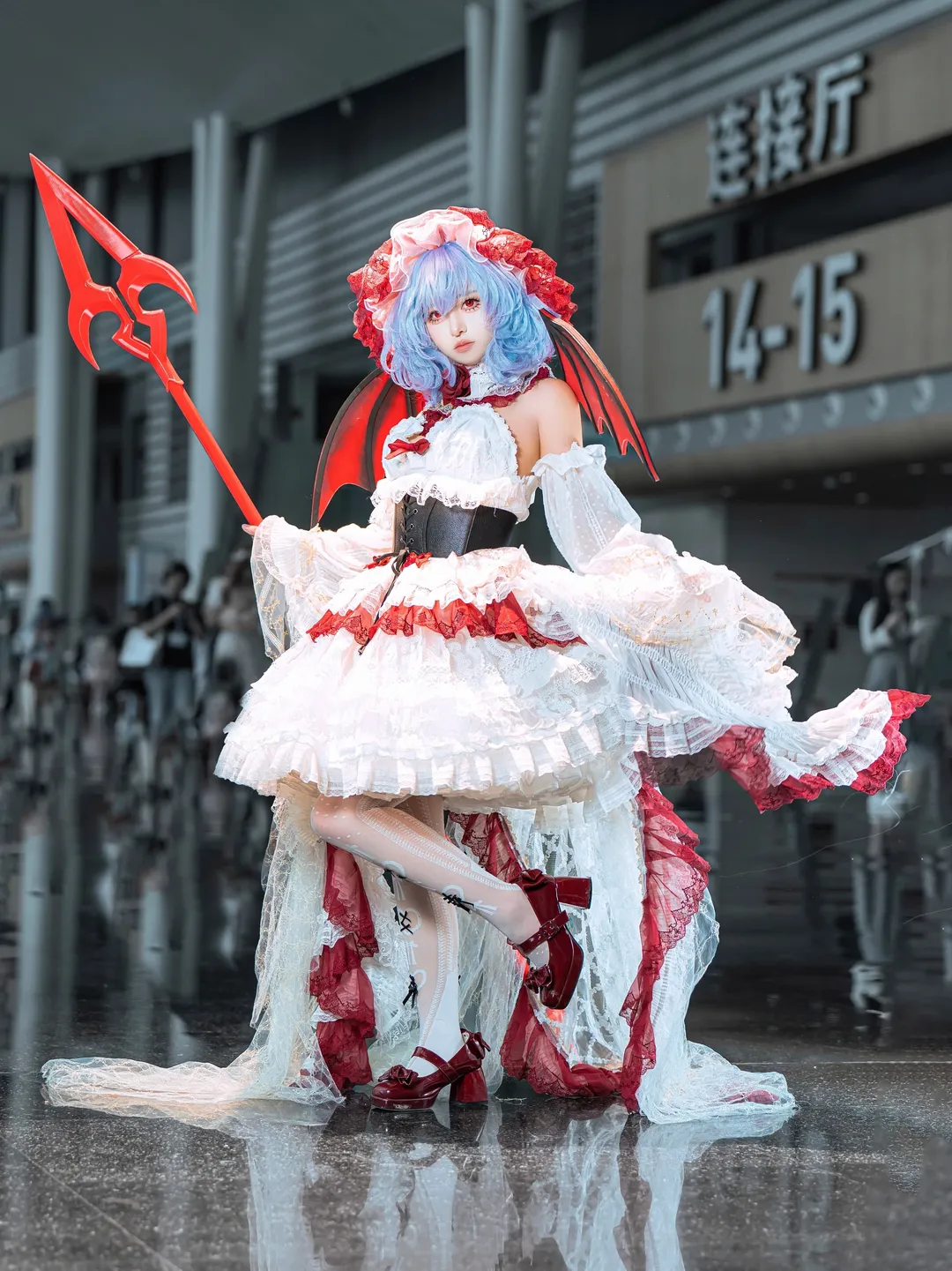 東方Project, レミリアコスプレ, イベント写真, 二次元コスプレ, 悪魔テーマ