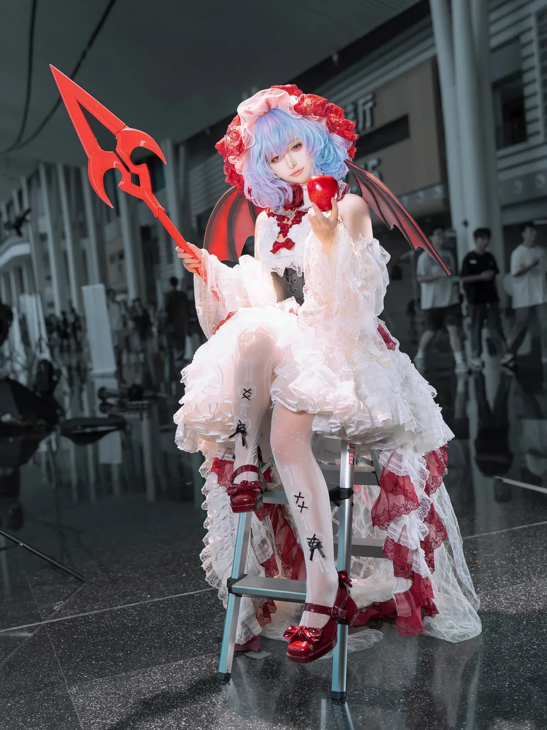 東方Project, レミリアコスプレ, イベント写真, 二次元コスプレ, 悪魔テーマ - 2枚目