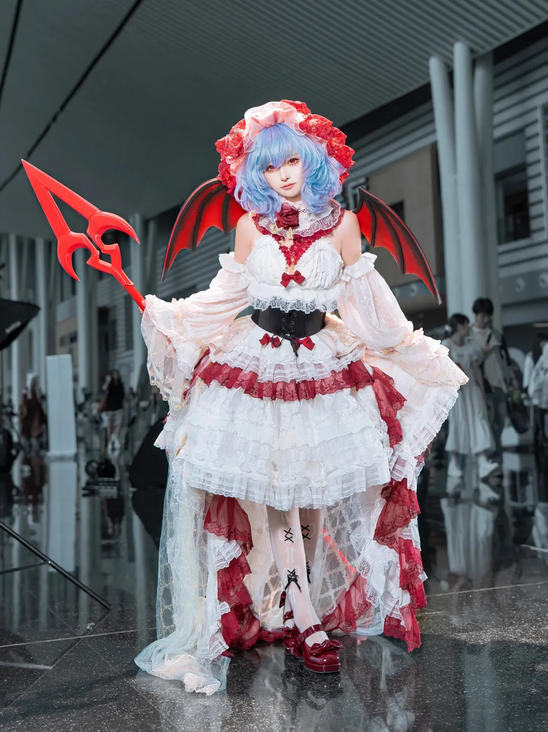 東方Project, レミリアコスプレ, イベント写真, 二次元コスプレ, 悪魔テーマ - 3枚目