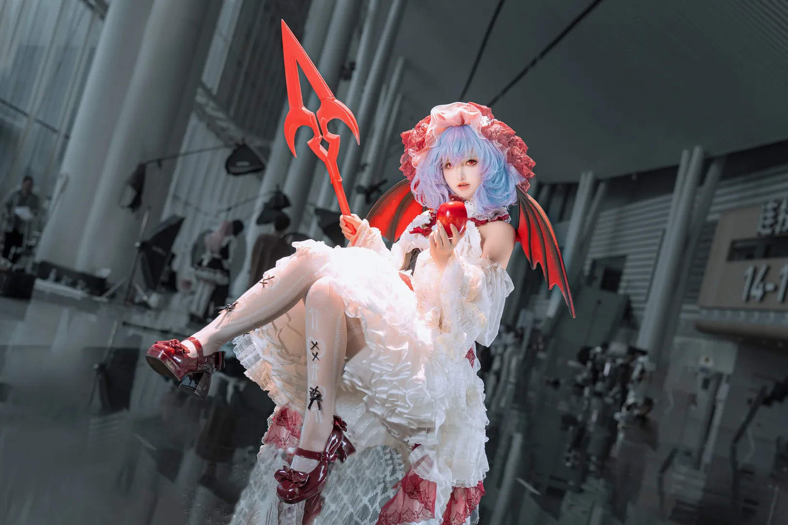東方Project, レミリアコスプレ, イベント写真, 二次元コスプレ, 悪魔テーマ - 5枚目
