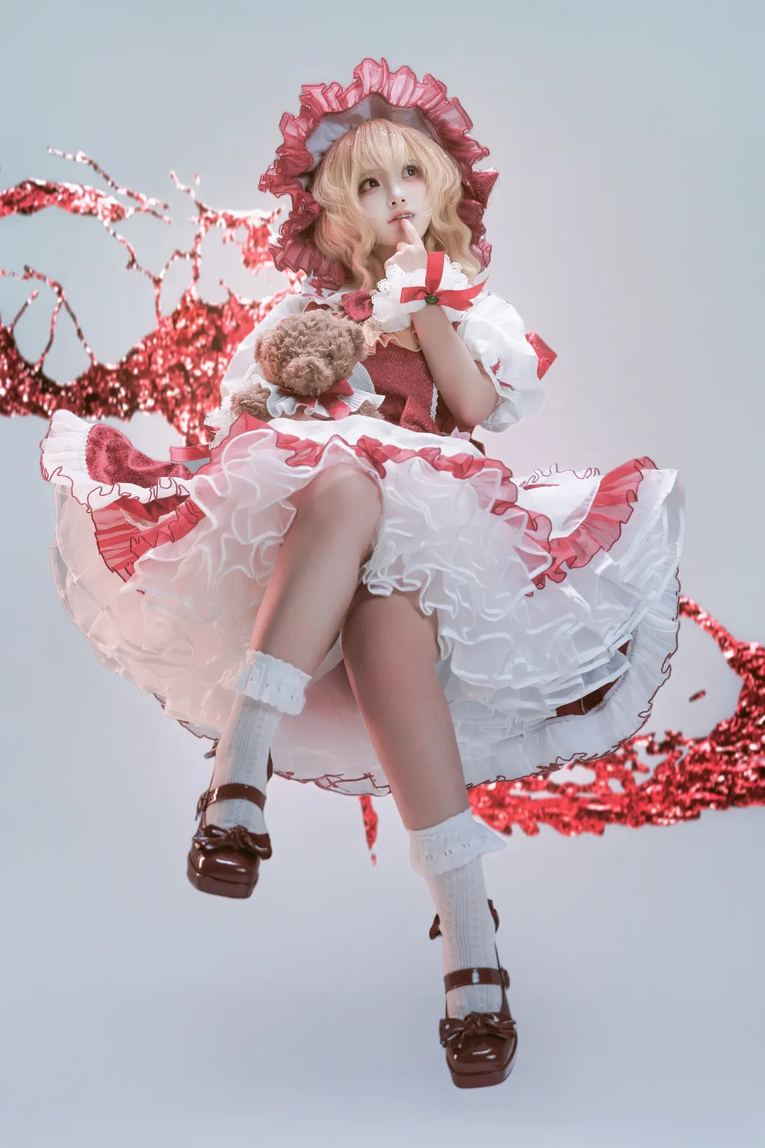 東方Project, イベント写真, コスプレ撮影, フランドール・スカーレットコスプレ, イベント撮影ポーズ参考 - 6枚目