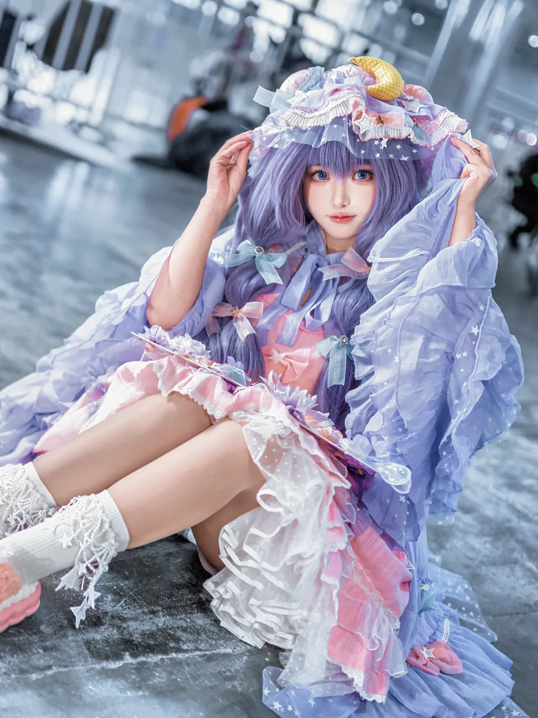 東方Project, イベント写真, パチュリー・ノーレッジ コスプレ, 東方イベント写真, ドリーミーロリータ