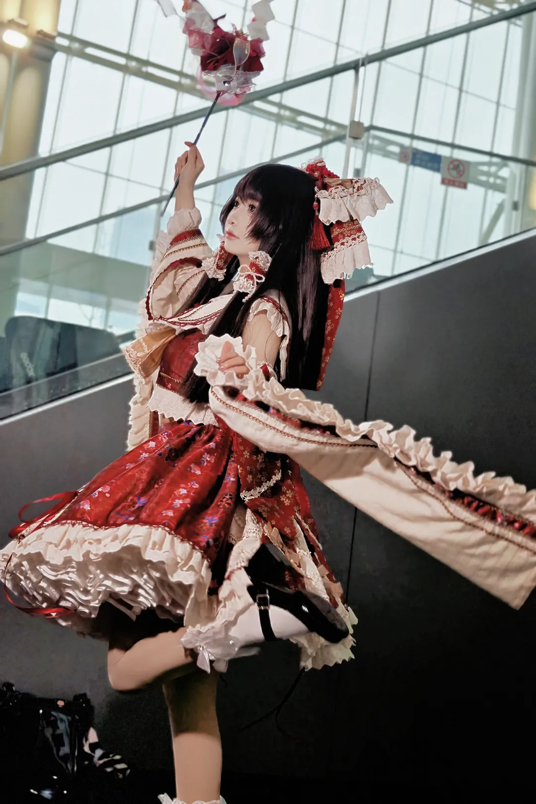 博麗靈夢cos, 東方project, 東方二設, 漫展日常, cosplay攝影