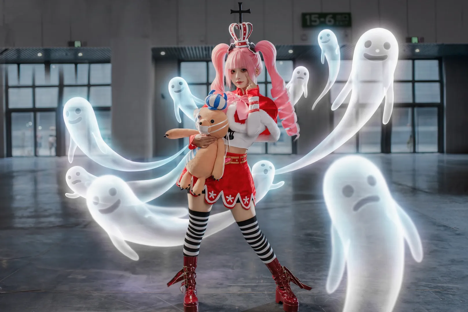 漫展cos, cosplay场照, 海贼王, 佩罗娜cos, 幽灵公主 - 第2张