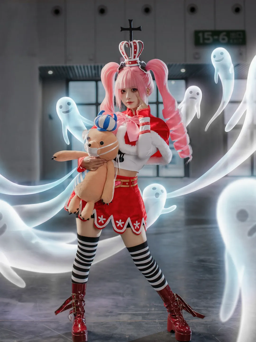 漫展cos, cosplay场照, 海贼王, 佩罗娜cos, 幽灵公主