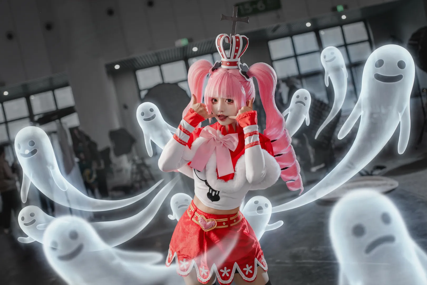 漫展cos, cosplay场照, 海贼王, 佩罗娜cos, 幽灵公主 - 第4张