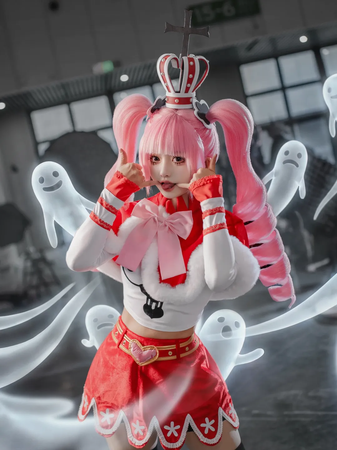 漫展cos, cosplay场照, 海贼王, 佩罗娜cos, 幽灵公主 - 第5张