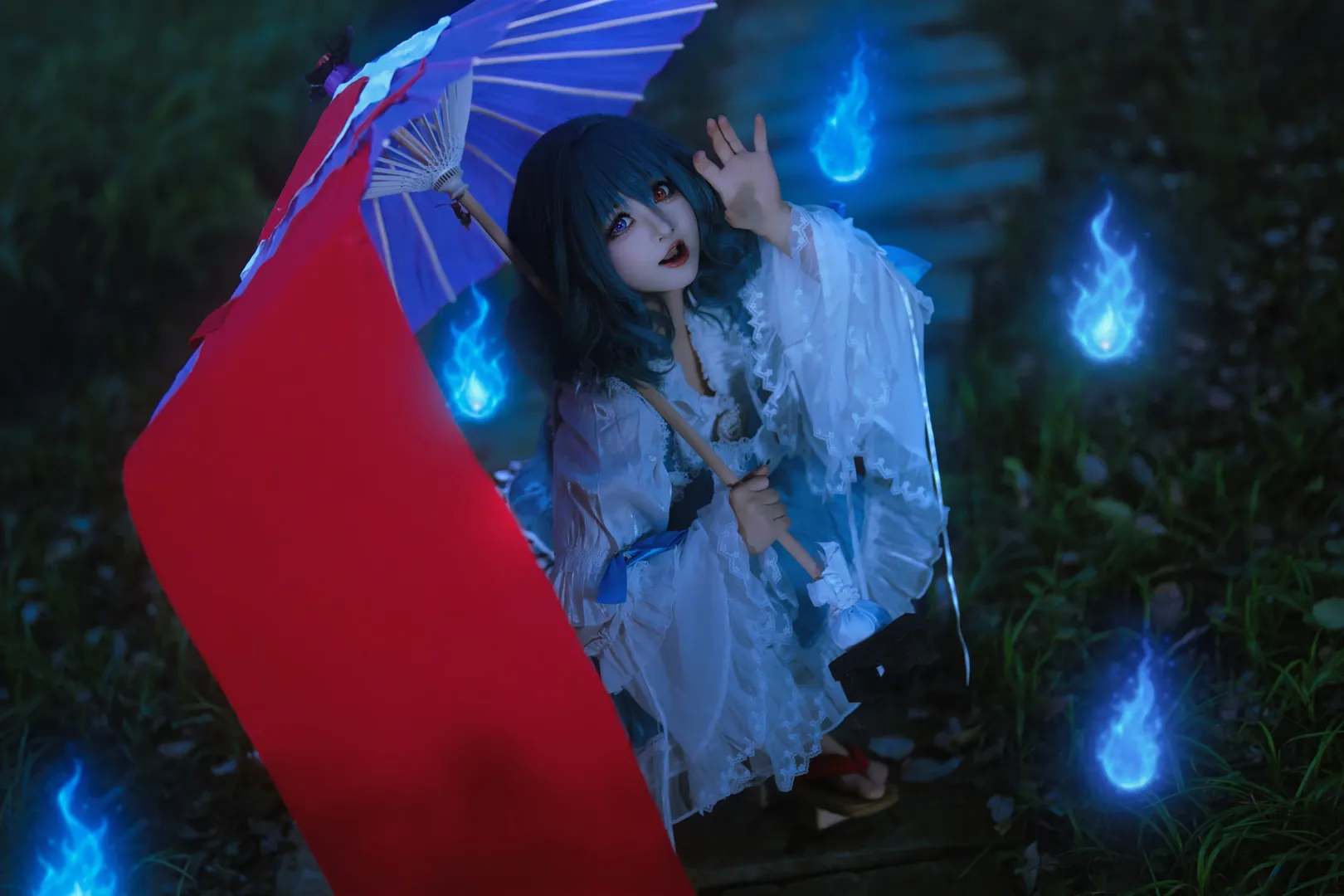 cosplay, 二次元摄影, 东方project, 多多良小伞cos, 幽灵少女 - 第2张