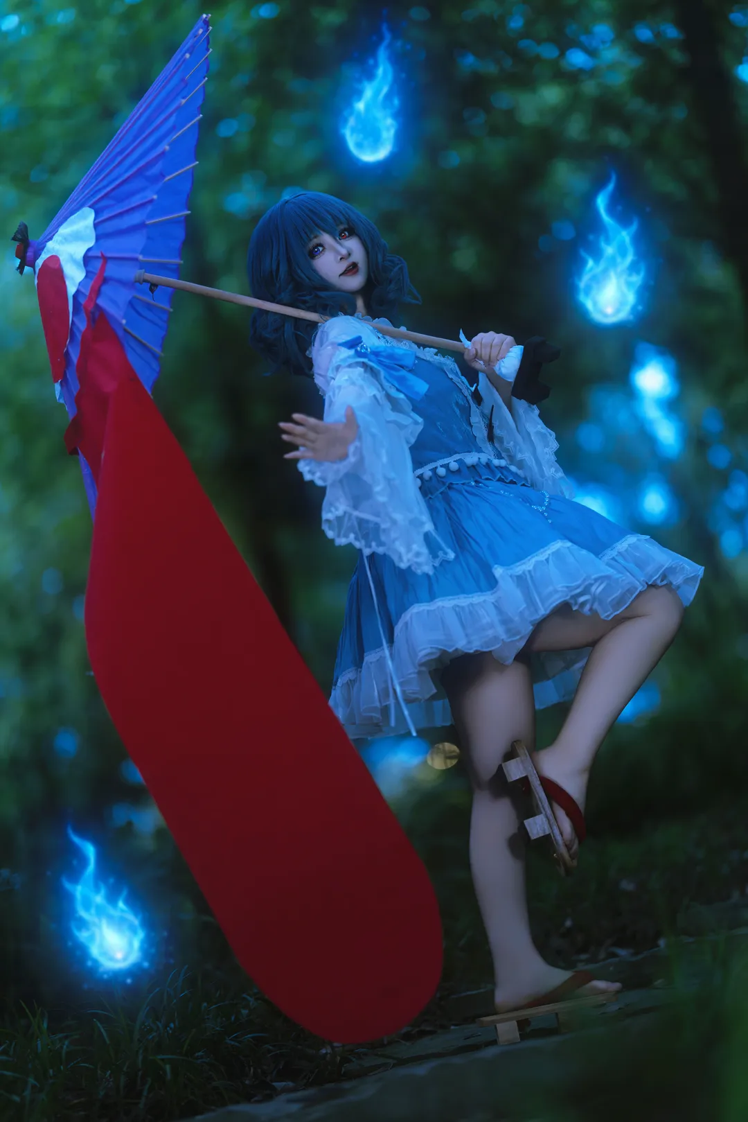 cosplay, 二次元摄影, 东方project, 多多良小伞cos, 幽灵少女 - 第3张