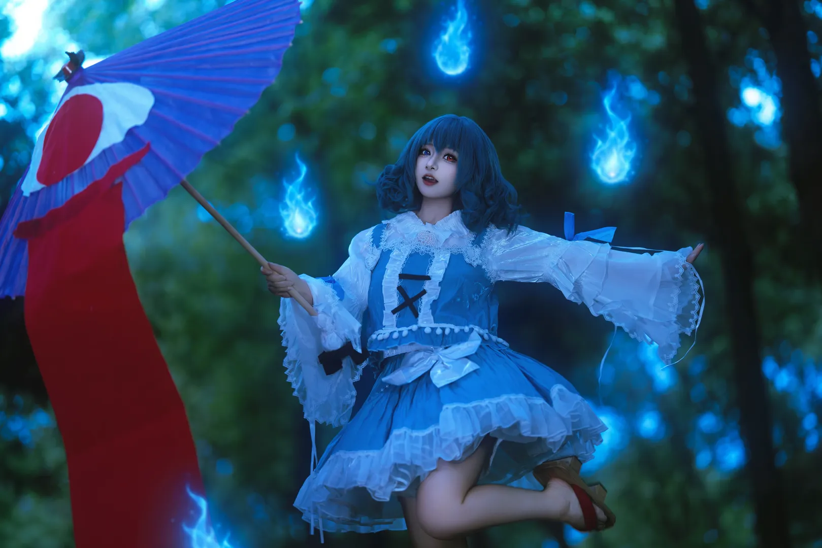 cosplay, 二次元摄影, 东方project, 多多良小伞cos, 幽灵少女 - 第5张