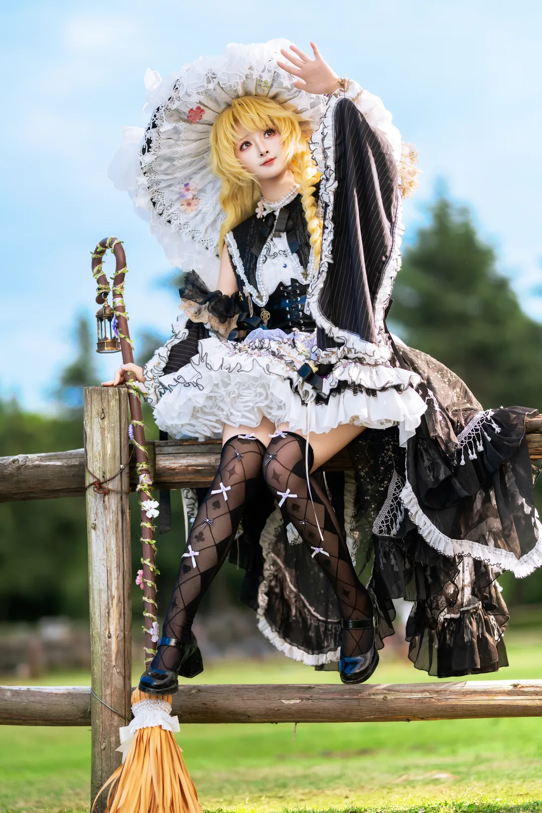 東方Project, 霧雨魔理沙 コスプレ, コスプレ撮影, 屋外ポートレート, アニメコスプレ