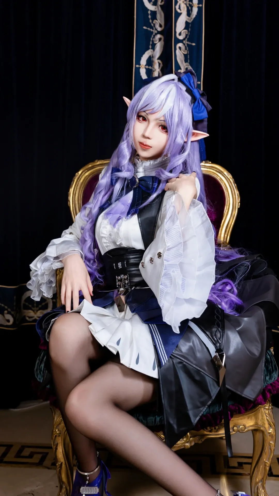 绝区零, cos正片, 薇薇安cos, 精灵cos, 紫发cosplay
