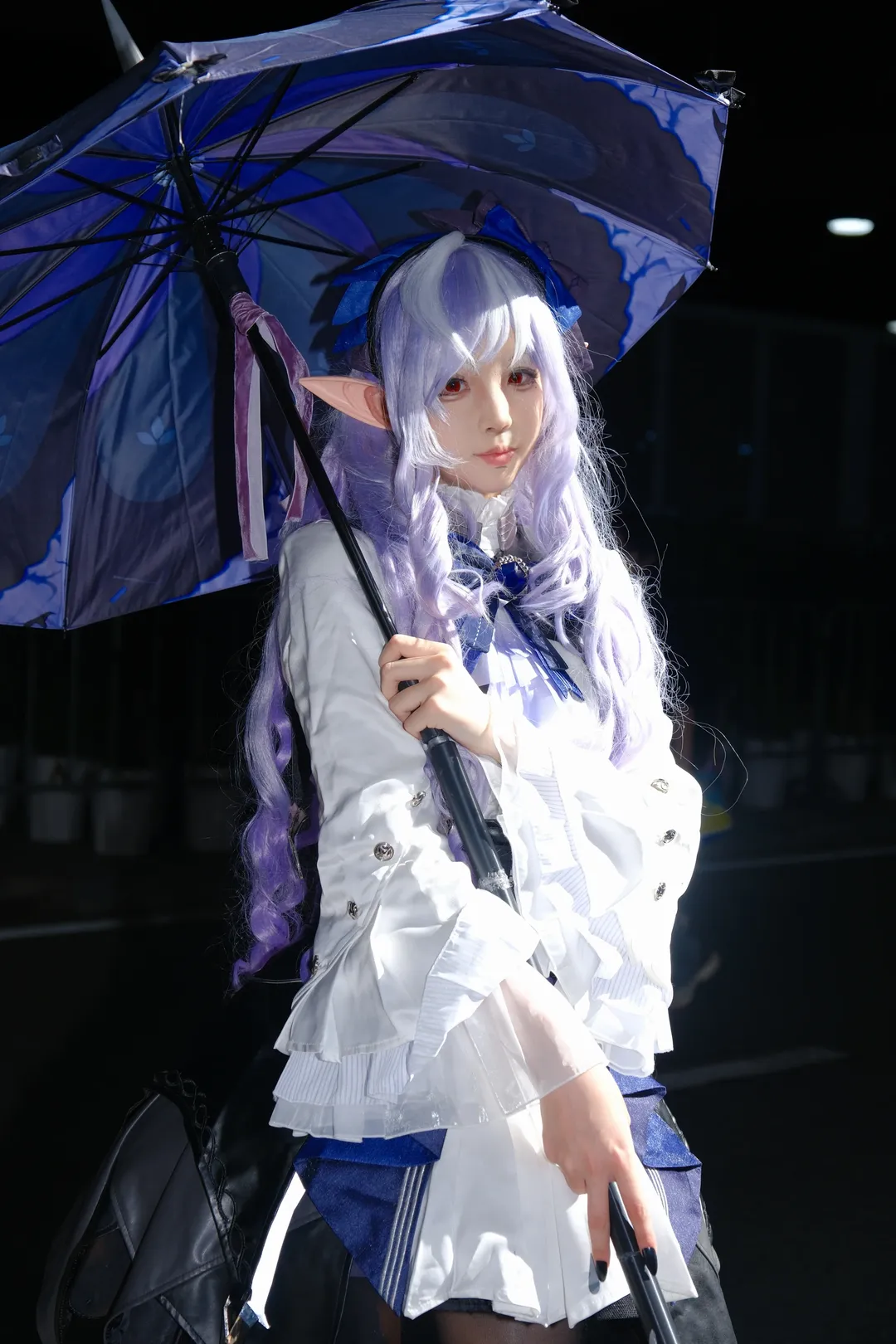 绝区零, 薇薇安cos, 漫展场照, 精灵耳cosplay, bilibiliworld - 第1张