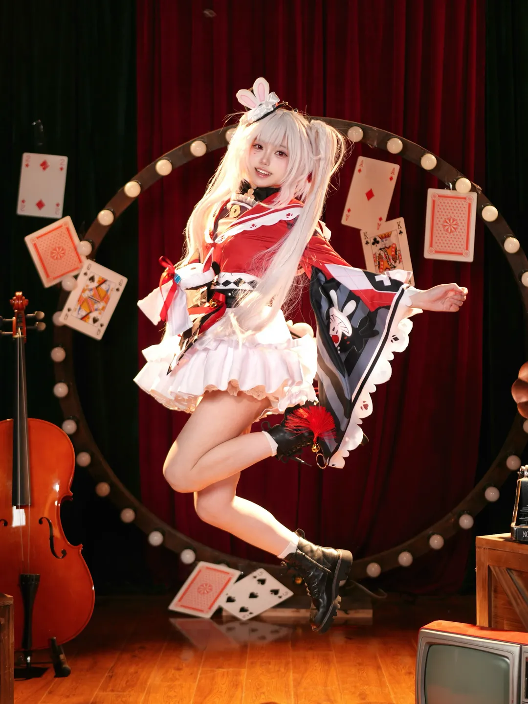Anime-style photography, Honkai: Star Rail, Sparkle cosplay, Stage-style photography, Honkai: Star Rail cosplay