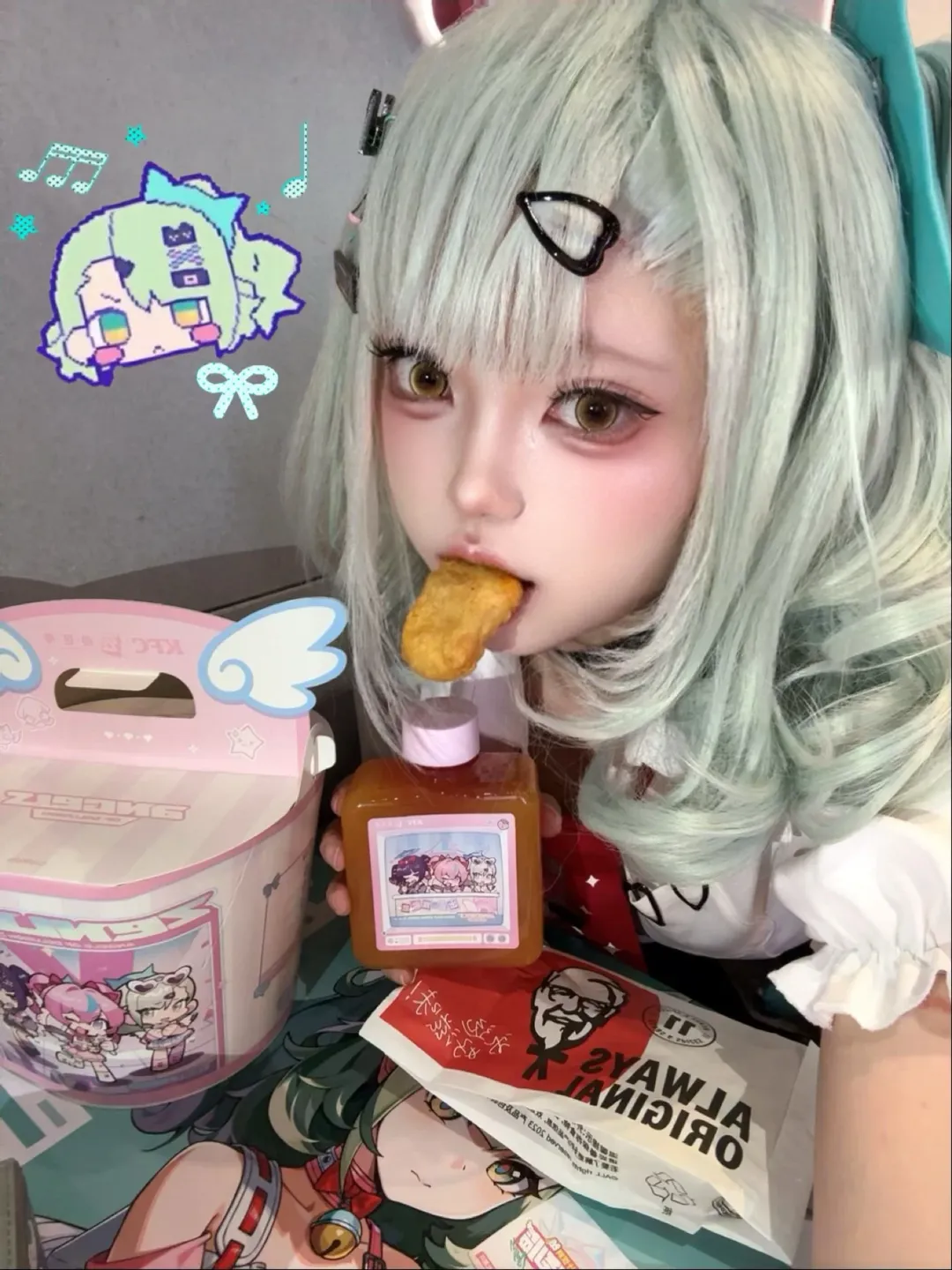绝区零, 妄想天使, 千夏cos, cosplay日常, 肯德基联动 - 第1张