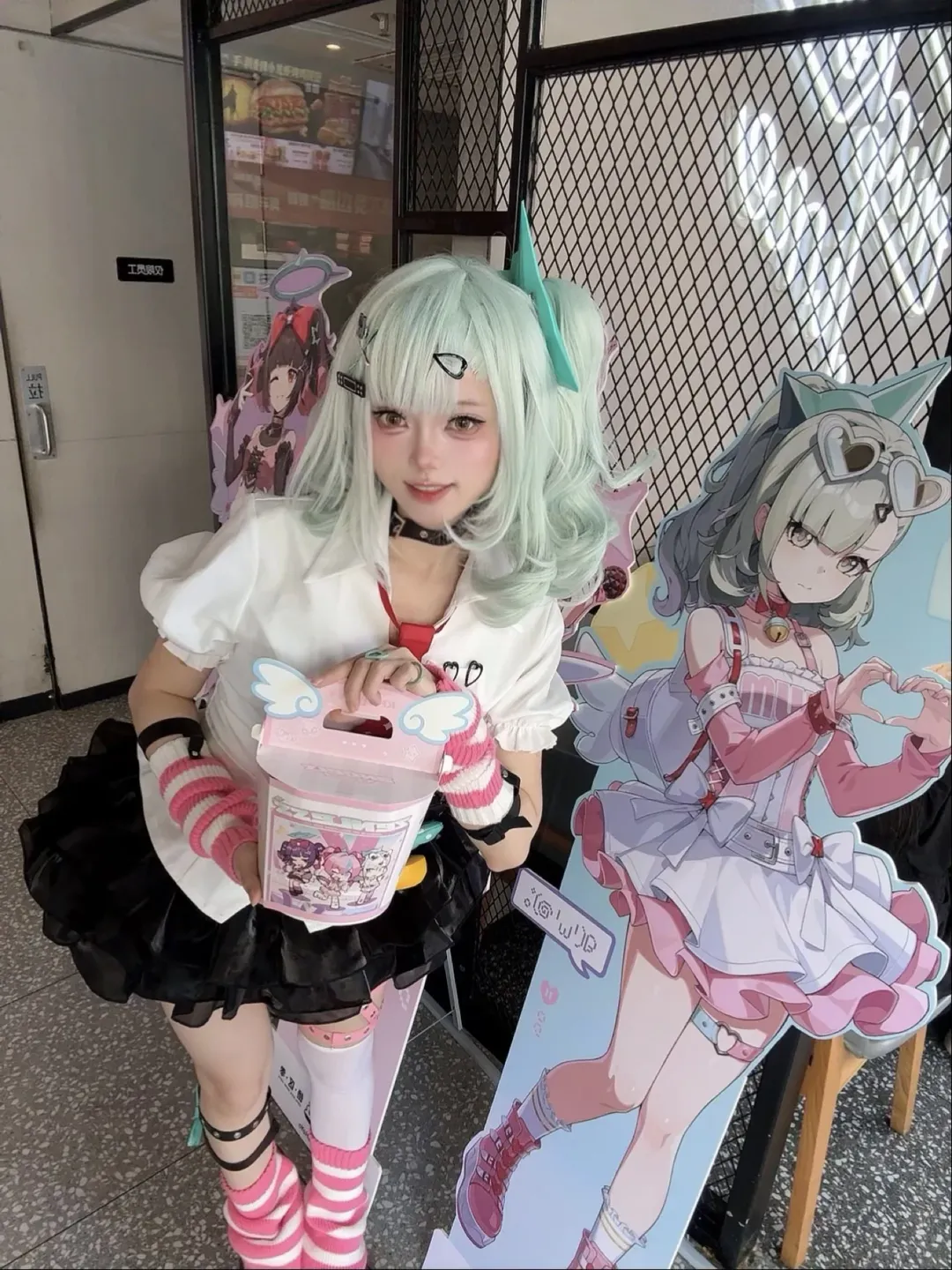 绝区零, 妄想天使, 千夏cos, cosplay日常, 肯德基联动