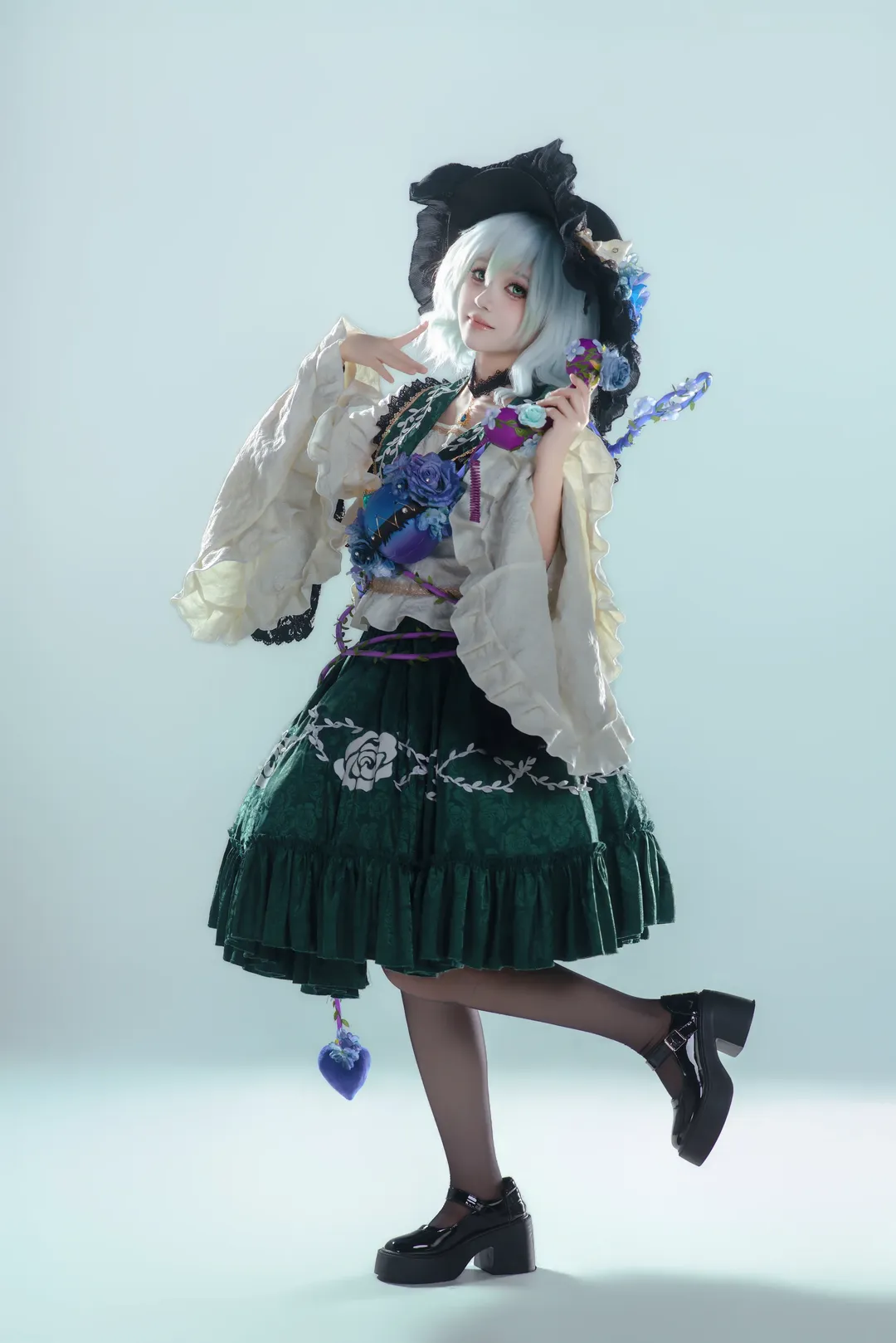 東方Project, 古明地こいし コスプレ, ロリータ・ファッション, 二次元ポートレート, 地霊殿 - 2枚目