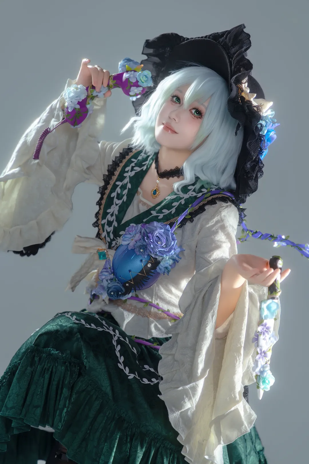 東方Project, 古明地こいし コスプレ, ロリータ・ファッション, 二次元ポートレート, 地霊殿 - 6枚目