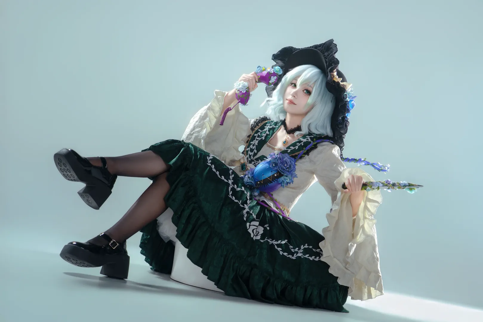 東方Project, 古明地こいし コスプレ, ロリータ・ファッション, 二次元ポートレート, 地霊殿 - 7枚目