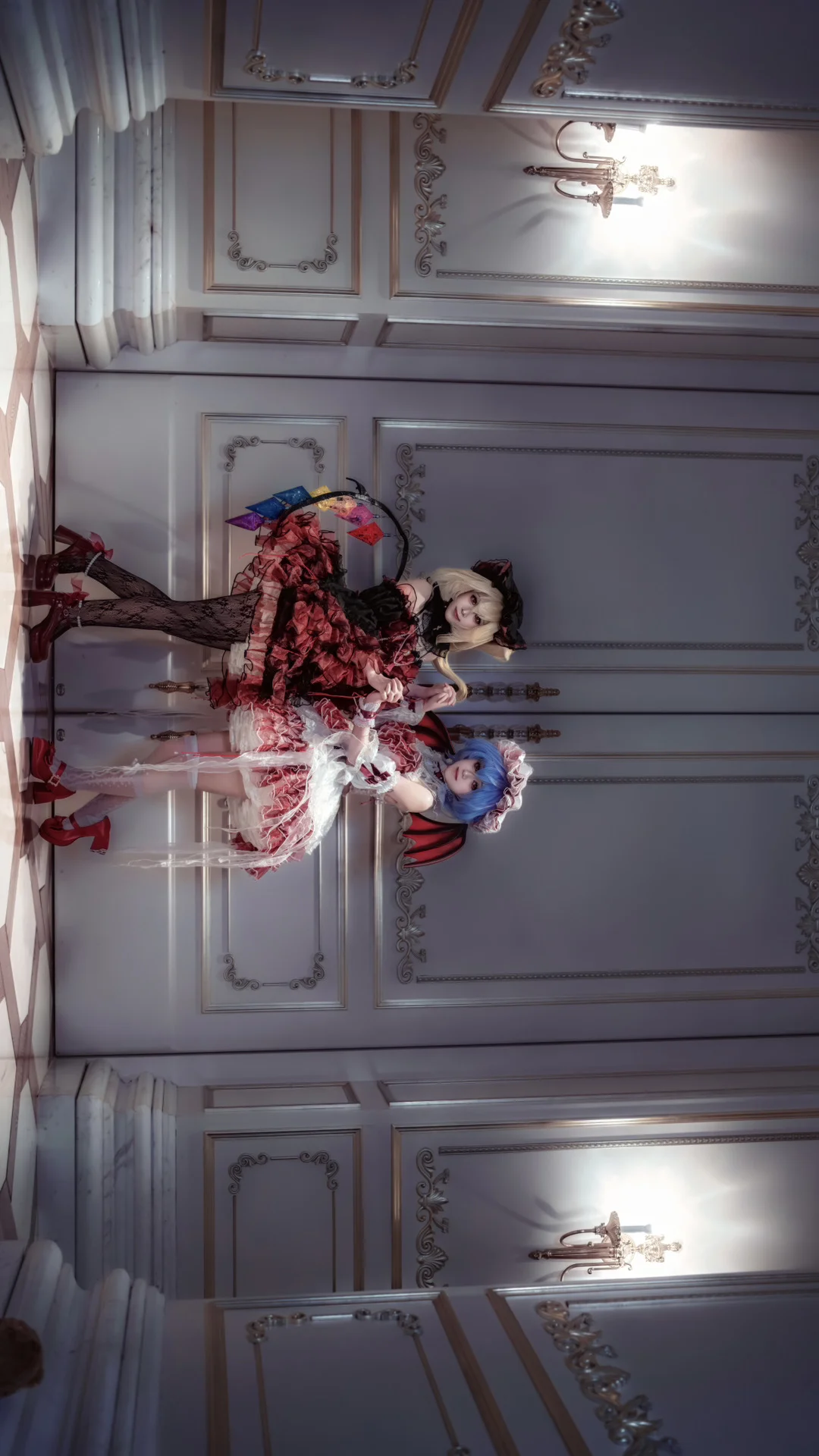 コスプレ, 東方Project, ロリータ, レミリアコスプレ, 二人コスプレ - 1枚目