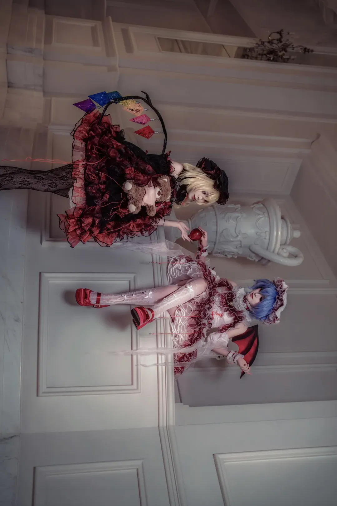コスプレ, 東方Project, ロリータ, レミリアコスプレ, 二人コスプレ - 3枚目