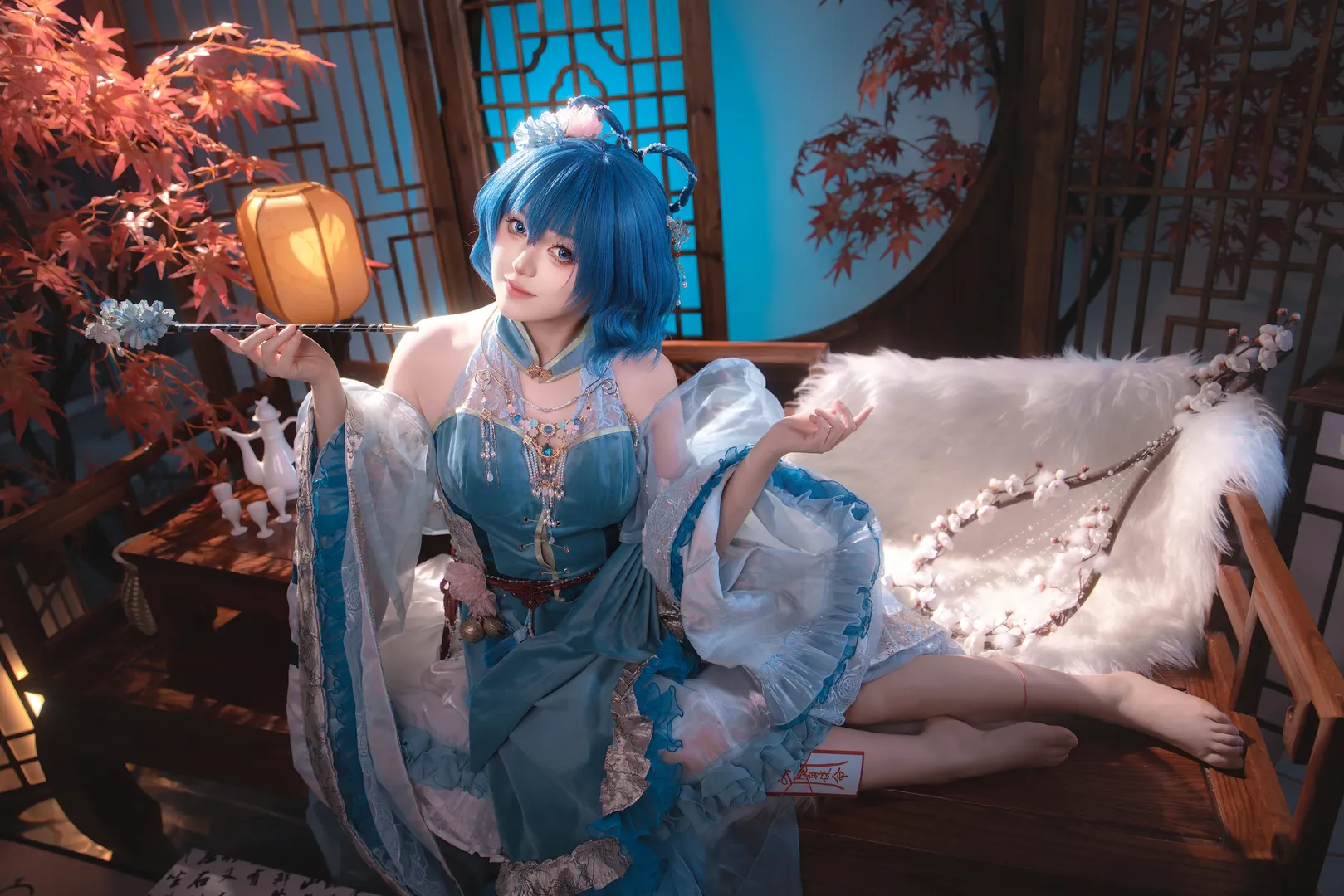 东方project, 霍青娥cos, cosplay正片, 国风仙侠, 次元新春专列 - 第9张