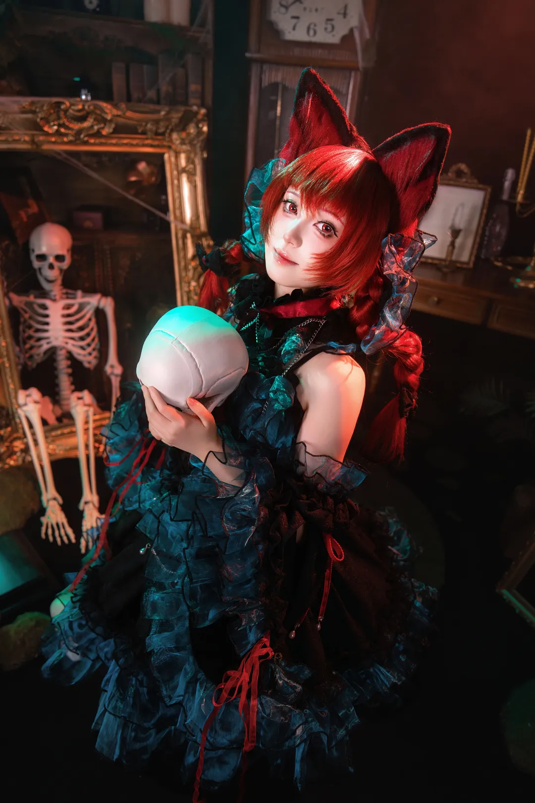 cosplay, 二次元摄影, 东方Project, 哥特洛丽塔, 火焰猫磷cos - 第2张