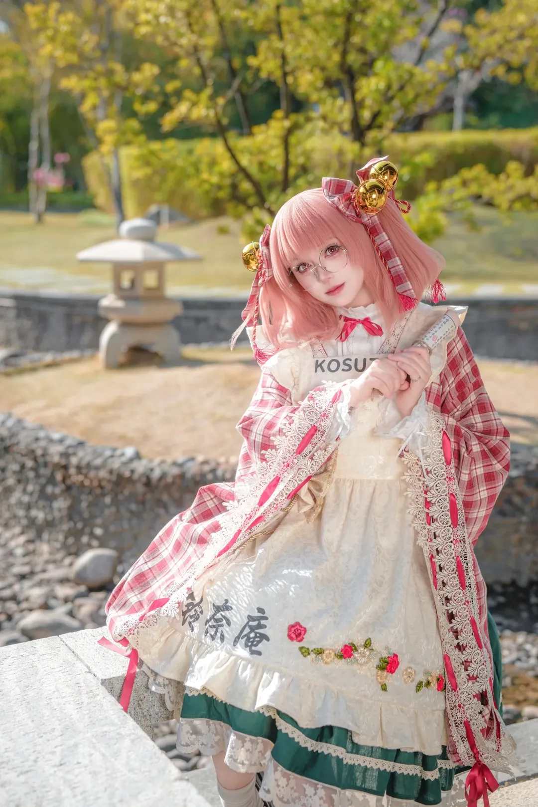 东方project, 本居小铃cos, cosplay摄影, 二次元分享, 园林外景 - 第2张