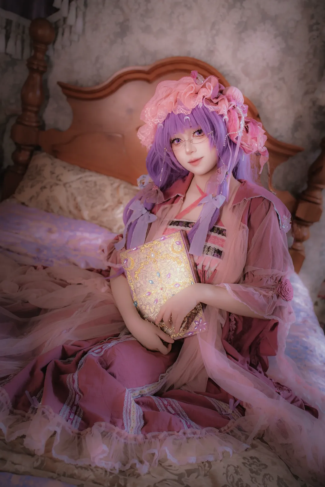 角色扮演, 东方Project, 帕秋莉cos, 二次元cos, cosplay摄影 - 第3张