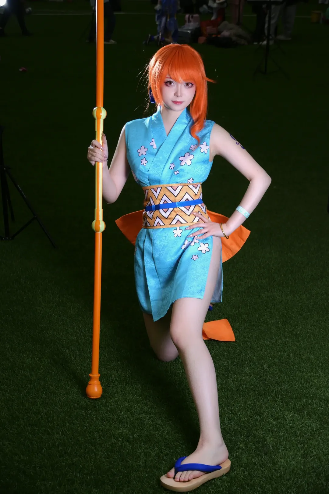 Convention photography, Casual cosplay, Nami cosplay, One Piece, Wano Country - Image 2