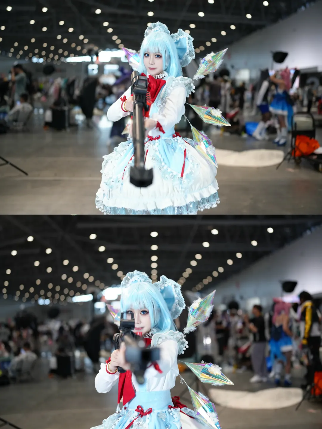 东方Project, 洛丽塔, 漫展摄影, 琪露诺cos, cosplay日常 - 第1张