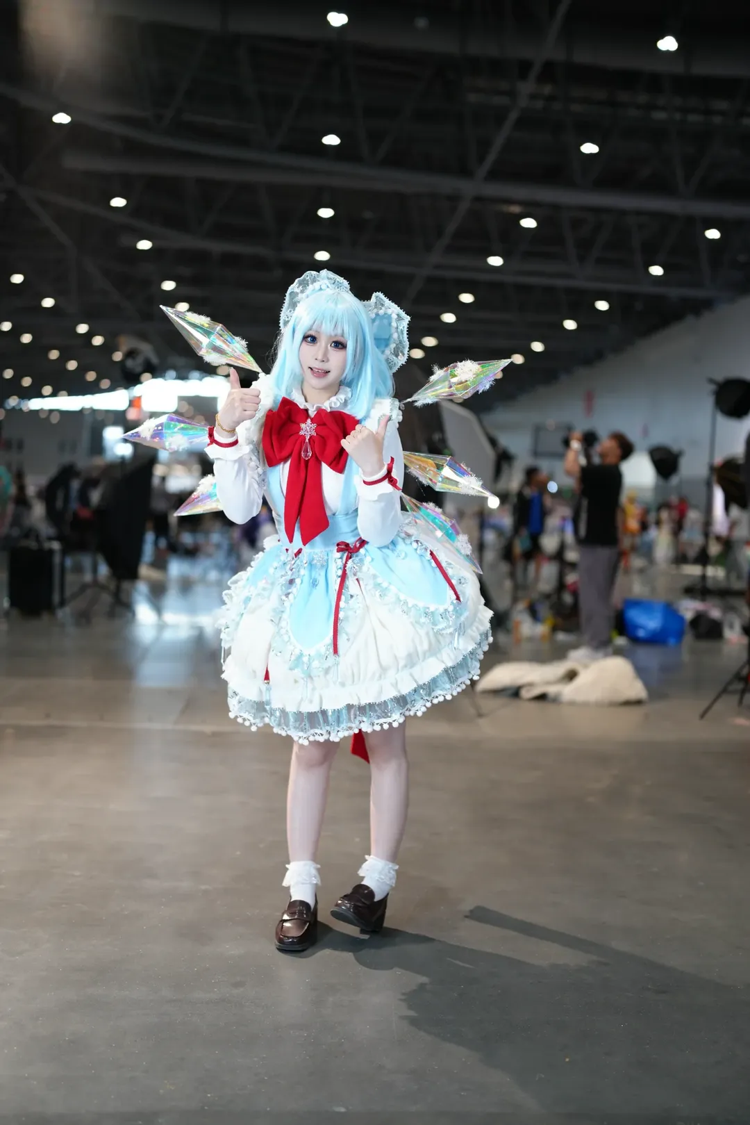 东方Project, 洛丽塔, 漫展摄影, 琪露诺cos, cosplay日常 - 第4张