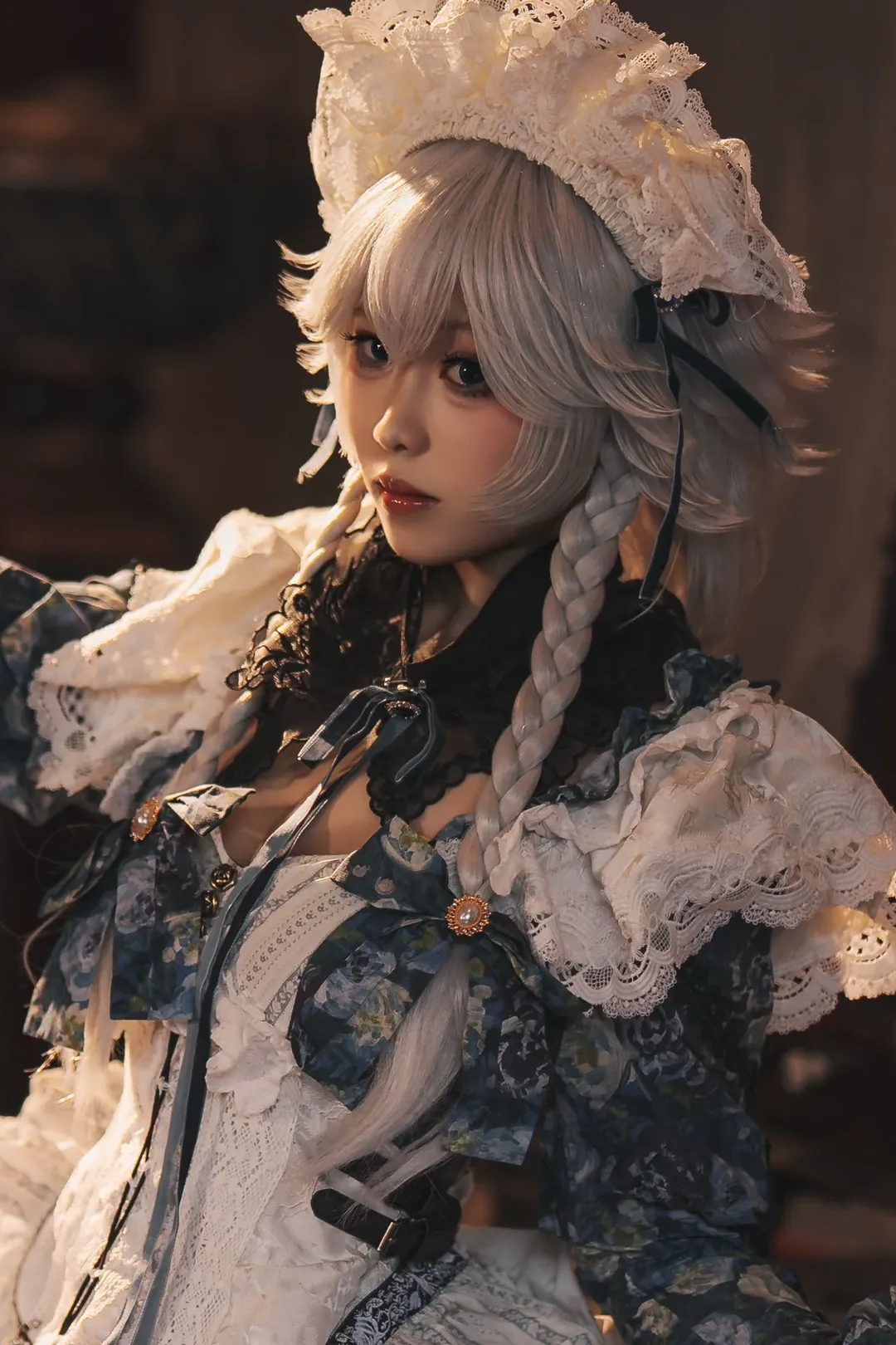 东方Project, 十六夜咲夜cos, 蕾丝洋装, Coser日常, 复古氛围 - 第1张
