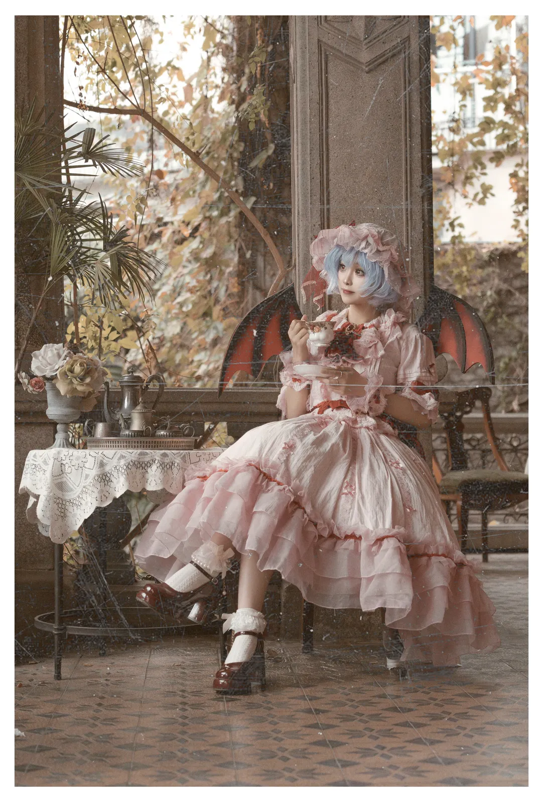 二次元, 东方project, 蕾米莉亚cos, cosplay摄影, 洛丽塔洋装 - 第1张