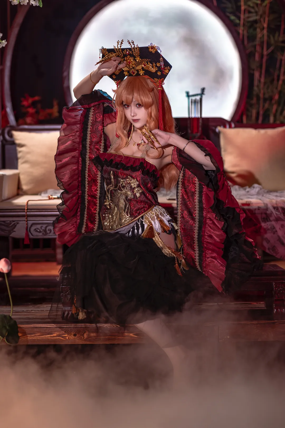 角色扮演, 东方Project, 东方cosplay, 纯狐cos, 中式幻想摄影 - 第1张