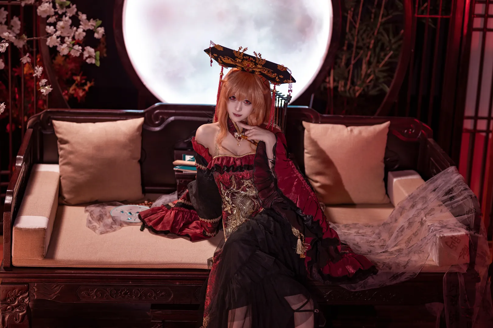 角色扮演, 东方Project, 东方cosplay, 纯狐cos, 中式幻想摄影 - 第2张