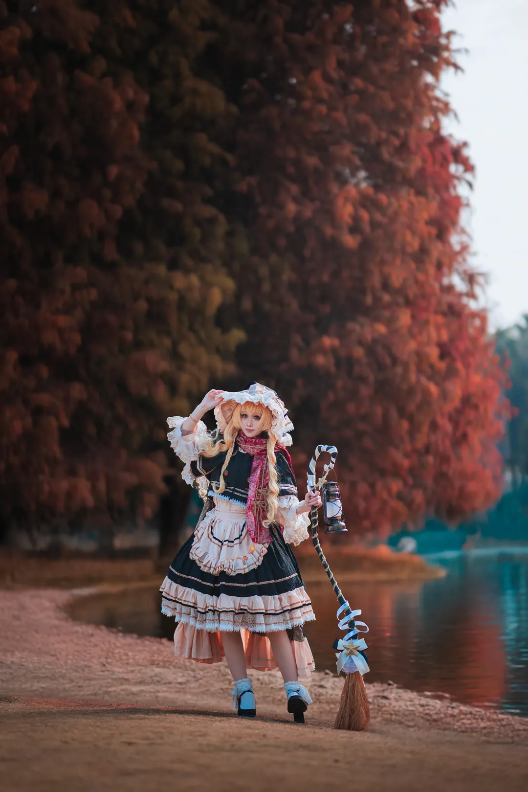 Touhou Project, Marisa Kirisame cosplay, Anime cosplay, Xiamen photoshoot booking, Bald cypress photoshoot - Image 7